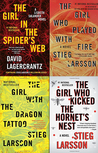 Stieg Larsson's Millennium Trilogy 밀레니엄 4부작 세트