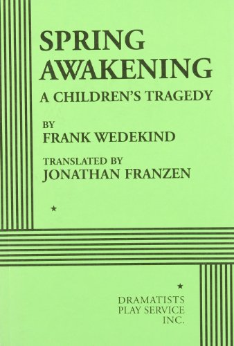 Spring Awakening - Acting Edition