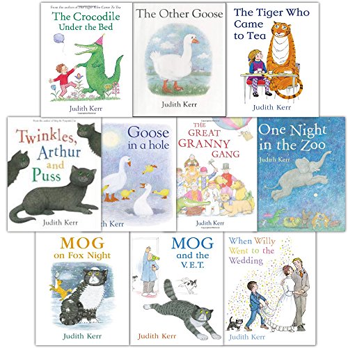The Judith Kerr Collection 10 Books Set 작가 주디스 커 페이퍼백 10종 세트