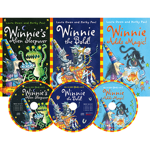 위니더위치 챕터북 3종 (CD 3종 증정) WINNIE THE WITCH