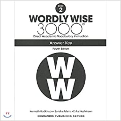 Wordly Wise 3000 Answer Key Grade 2, 4/E