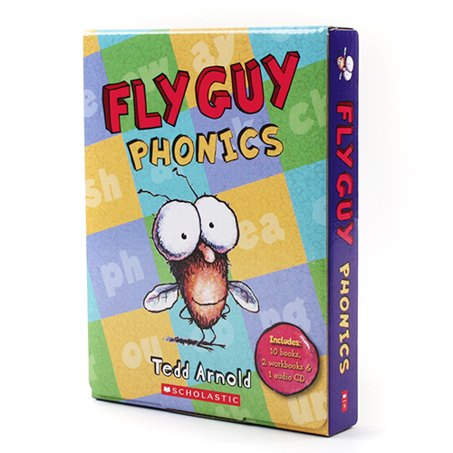 Fly Guy Phonics Readers  (Book & CD) 12종 박스 세트