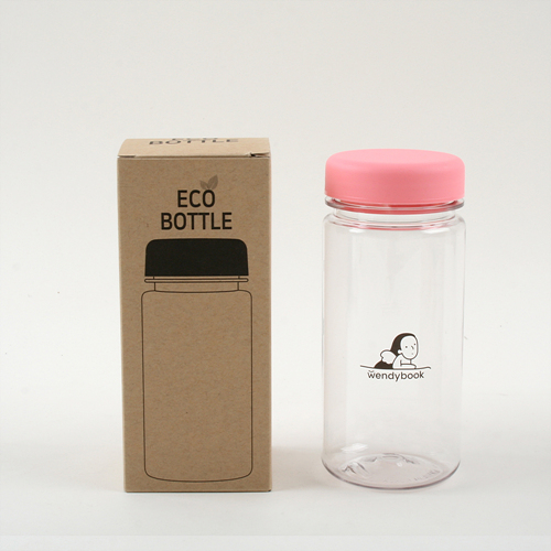 웬디북 에코젠 보틀 350ml (핑크)