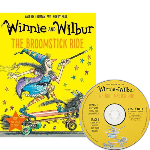 Winnie & Wilbur : The Broomstick Ride (Book & CD)