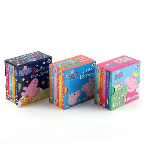 Peppa Pig: Little Library 미니 보드북 박스 3종 세트
