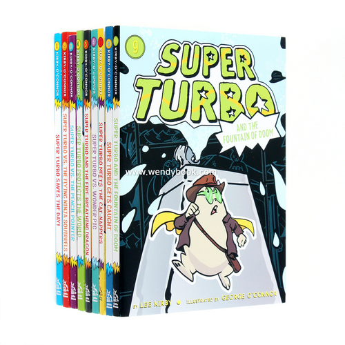 Super Turbo 시리즈 페이퍼백 9종 세트