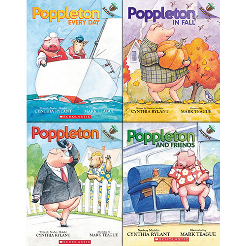 Poppleton 페이퍼백 4종 세트 (An Acorn Book)