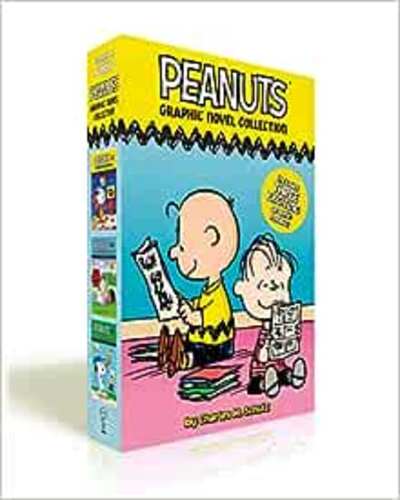 Peanuts Graphic Novel Collection (Boxed Set): Snoopy Soars to Space; Adventures with Linus and Friends!; Batter Up, Charlie Brown!