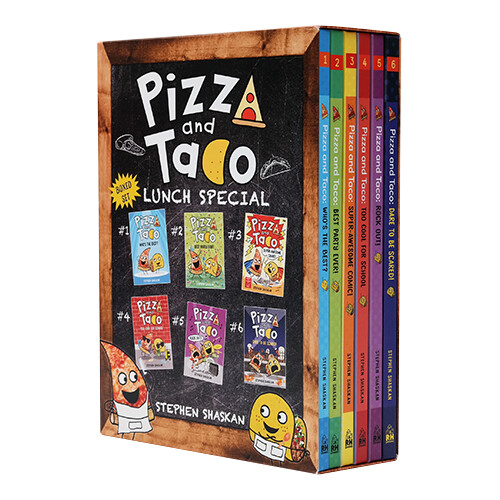 Pizza and Taco Lunch Special: A Graphic Novel 하드커버 6종 박스 세트