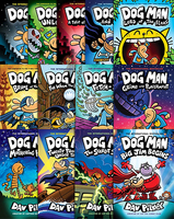 Dog Man 12冊【新品】英語まんが 多読 洋書　海外版コミック Amazon.com: Dog Man: The Scarlet Shedder: A Graphic Novel