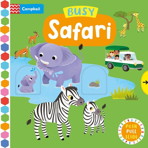 Busy Safari (Busy Books) (QR음원 제공)