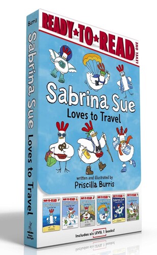 Ready-To-Read Level 1: Sabrina Sue Loves to Travel! 페이퍼백 6종 박스 세트