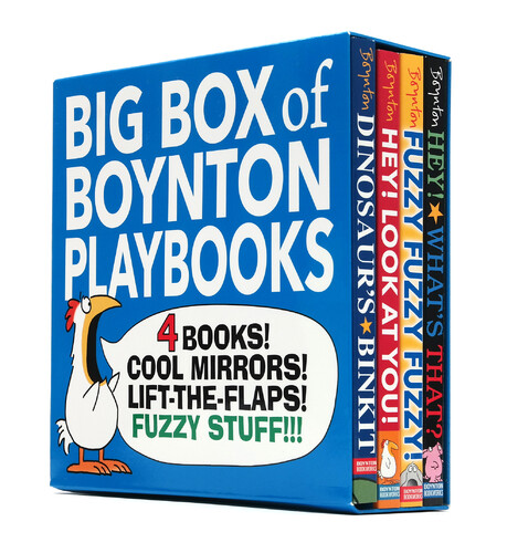 Big Box of Boynton Playbooks 보드북 4종 박스 세트