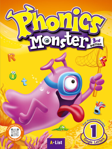 Phonics Monster 1 : Student Book (with App, 3E)