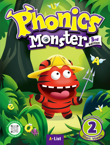 Phonics Monster 2 : Student Book (with App, 3E)