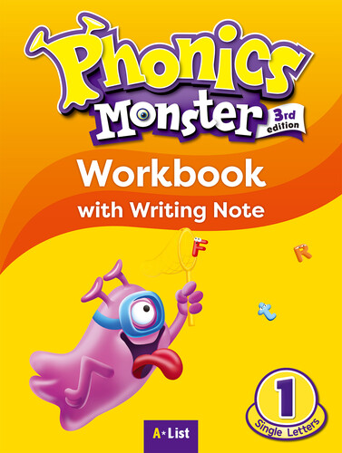 Phonics Monster 1 : Workbook (with Writing Note, 3E)