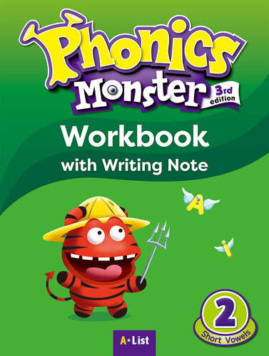 Phonics Monster 2 : Workbook (with Writing Note, 3E)