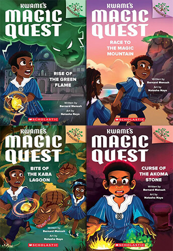 Kwame's Magic Quest 시리즈 페이퍼백 4종 세트 (A Branches Book)
