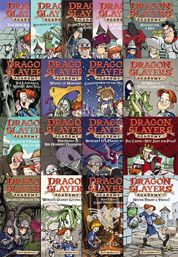 Dragon Slayers Academy #1~#18 페이퍼백 17종 세트 (#11편 제외)