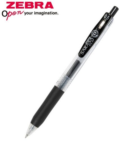 사라사 클립 중성볼펜 0.5mm 블랙