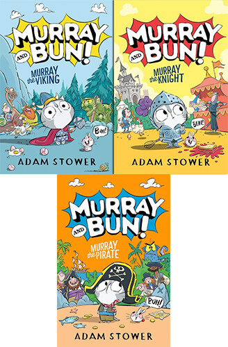 Murray and Bun 시리즈 페이퍼백 3종 세트