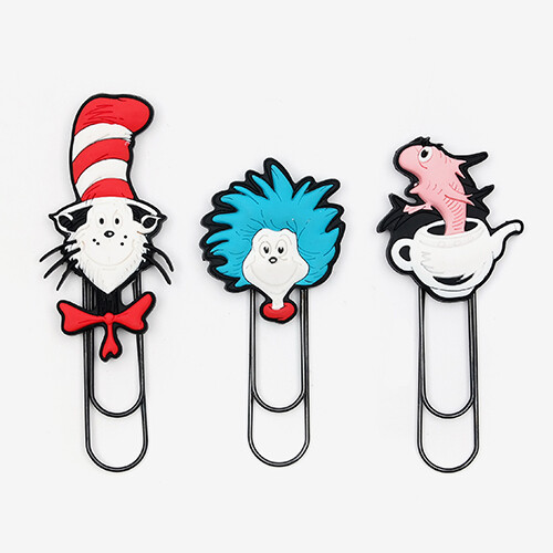 Dr. Seuss Cool clip Bookmarks (3종 세트)