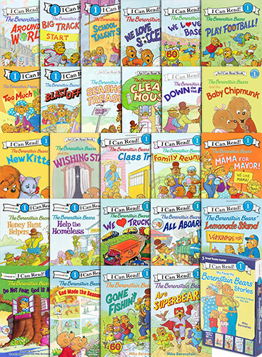 I Can Read Level 1: Berenstain bears 시리즈 페이퍼백 31종 세트