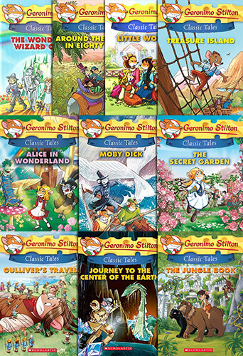 Geronimo Stilton Classic Tales 시리즈 10종 세트