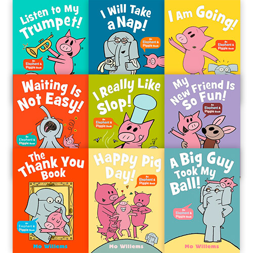 Elephant & Piggie 시리즈 페이퍼백 9종 세트 (NEW)