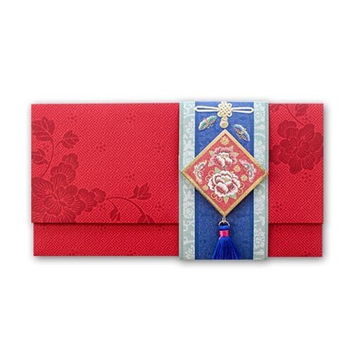 붉은빛 고운 축하봉투