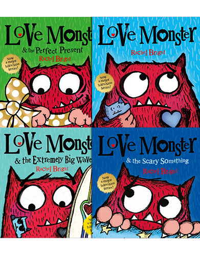 Love Monster 페이퍼백 4종 세트