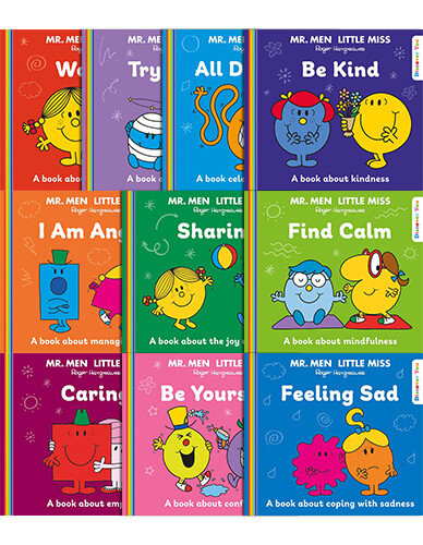 Mr. Men & Little Miss 감정을 읽어 주는 그림책 페이퍼백 10종 세트
