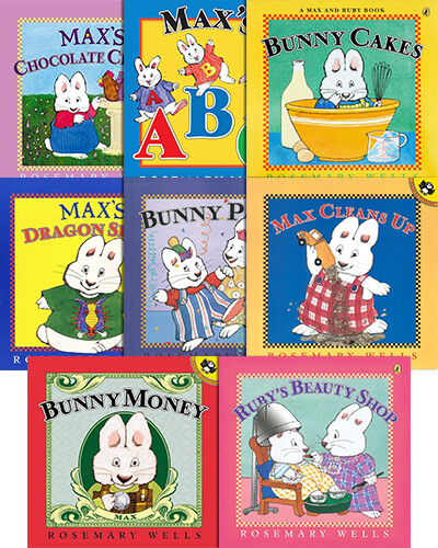 Max and Ruby 픽쳐북 페이퍼백 8종 세트