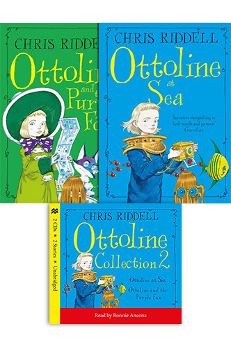 Ottoline 아름다운 삽화,동화적 상상력 꼬마소녀 오톨린 시리즈 2종 (Book & CD) 세트