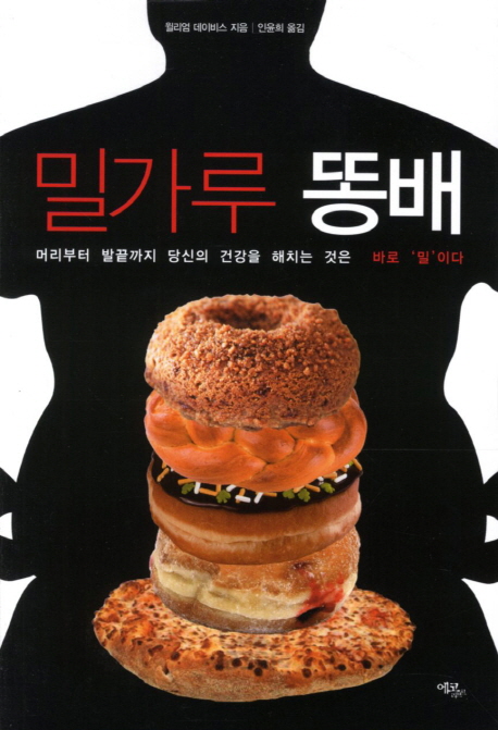 밀가루 똥배 머리부터 발끝까지 당신의 건강을 해치는 것은 바로 밀이다