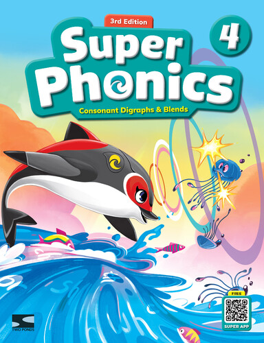 Super Phonics 4  : Student Book  (3rd Edition) with QR