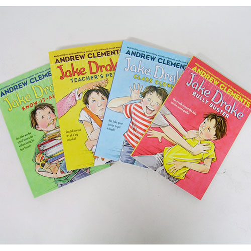 Jake Drake 시리즈 페이퍼백 4종 세트