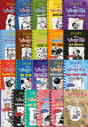 Diary of a Wimpy Kid Collection 윔피키드 21종 세트
