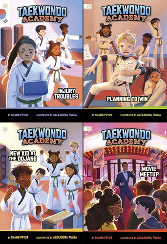 Taekwondo Academy 시리즈 페이퍼백 4종 세트