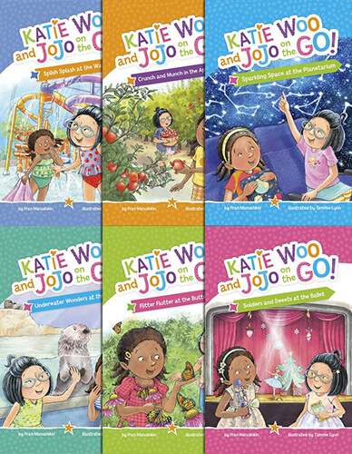 Katie Woo and JoJo on the Go! 시리즈 페이퍼백 6종
