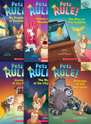 Pets Rule! 시리즈 페이퍼백 6종 세트 (A Branches Book) (#2편 제외)