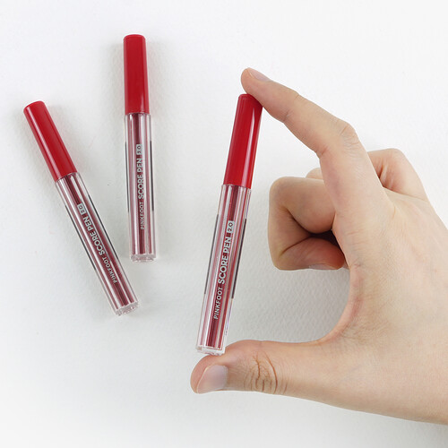 노크식 빨강 채점펜 리필심