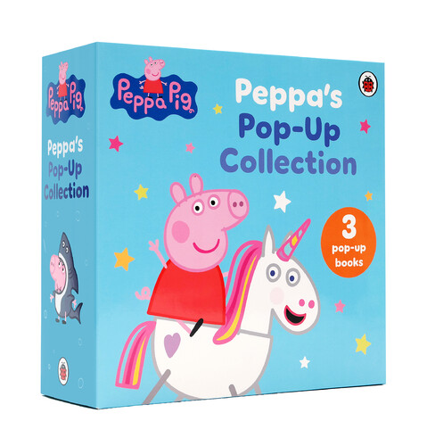 Peppa Pig: Peppa’s Pop-Up Collection 보드북 3종 박스 세트 (Dragon, Mermaid, Unicorn)