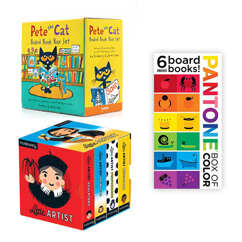 [방학전용] 색감 천재 키우기 프로젝트 Pete the Cat + Little Artist + Pantone 18종 세트