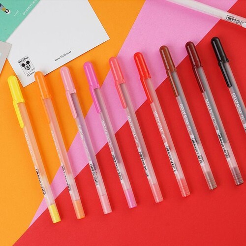 Gelly Roll 겔리롤 파인 0.6mm [레드 RD]