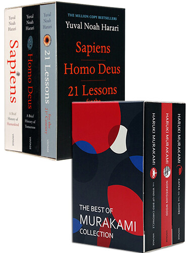 [방학전용] 어른의 독서, 깊이 읽기 패키지 Yuval Noah Harari + Haruki Murakami 6종 세트