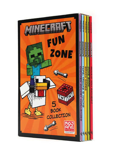 Minecraft Fun Zone Activity book 페이퍼백 5종 박스 세트