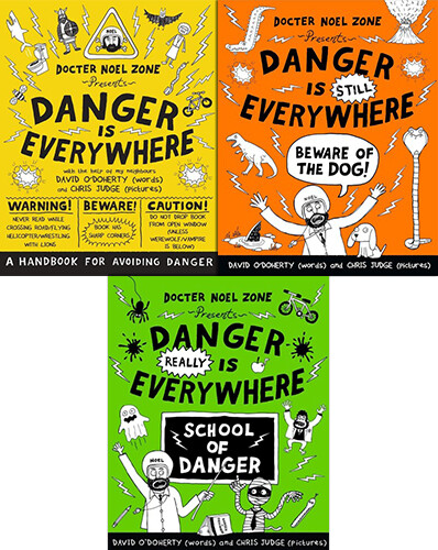Danger is Everywhere 시리즈 페이퍼백 3종 세트