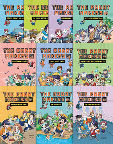 The Robot Makers 시리즈 페이퍼백 10종 세트