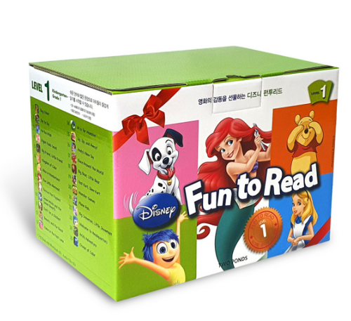 Disney Fun-to-Read 1단계 25종 박스세트 (도서 25권 + 오디오 CD 25장)